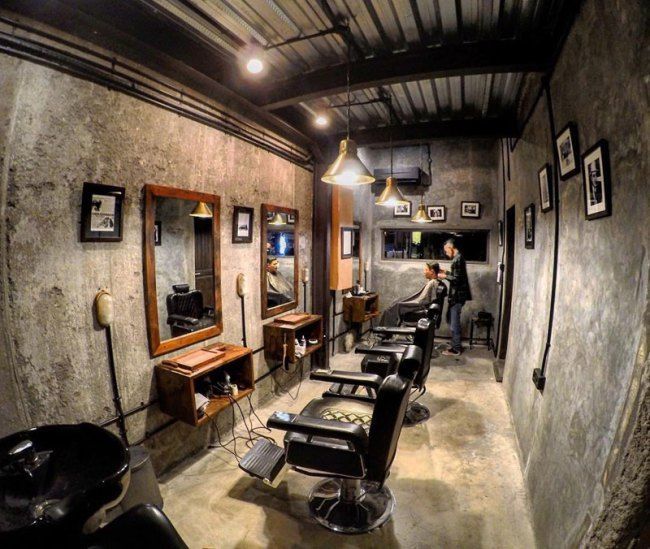 Detail Desain Ruangan Barbershop Nomer 28