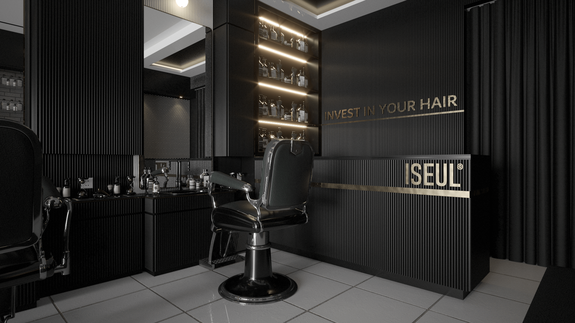 Detail Desain Ruangan Barbershop Nomer 38