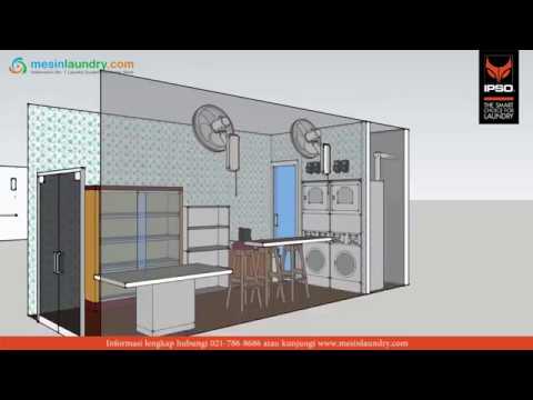 Detail Desain Ruangan Laundry Kiloan Nomer 45
