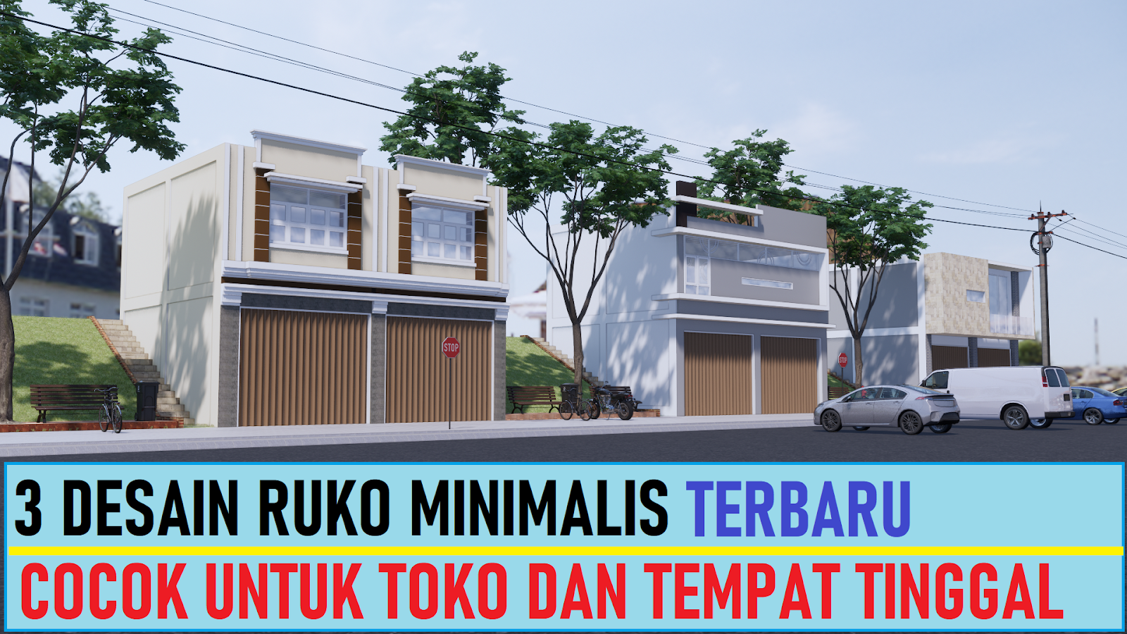 Detail Desain Ruko 2 Lantai Lebar 6 Meter Nomer 43