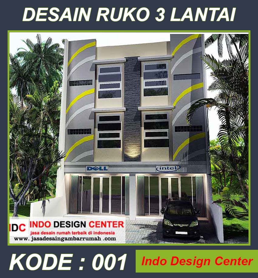 Detail Desain Ruko 3 Lantai Modern Nomer 40