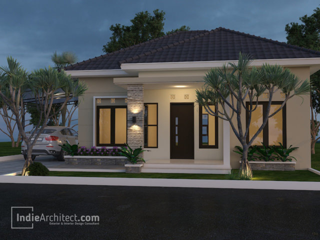 Detail Desain Rumah 1 Lantai Nomer 40