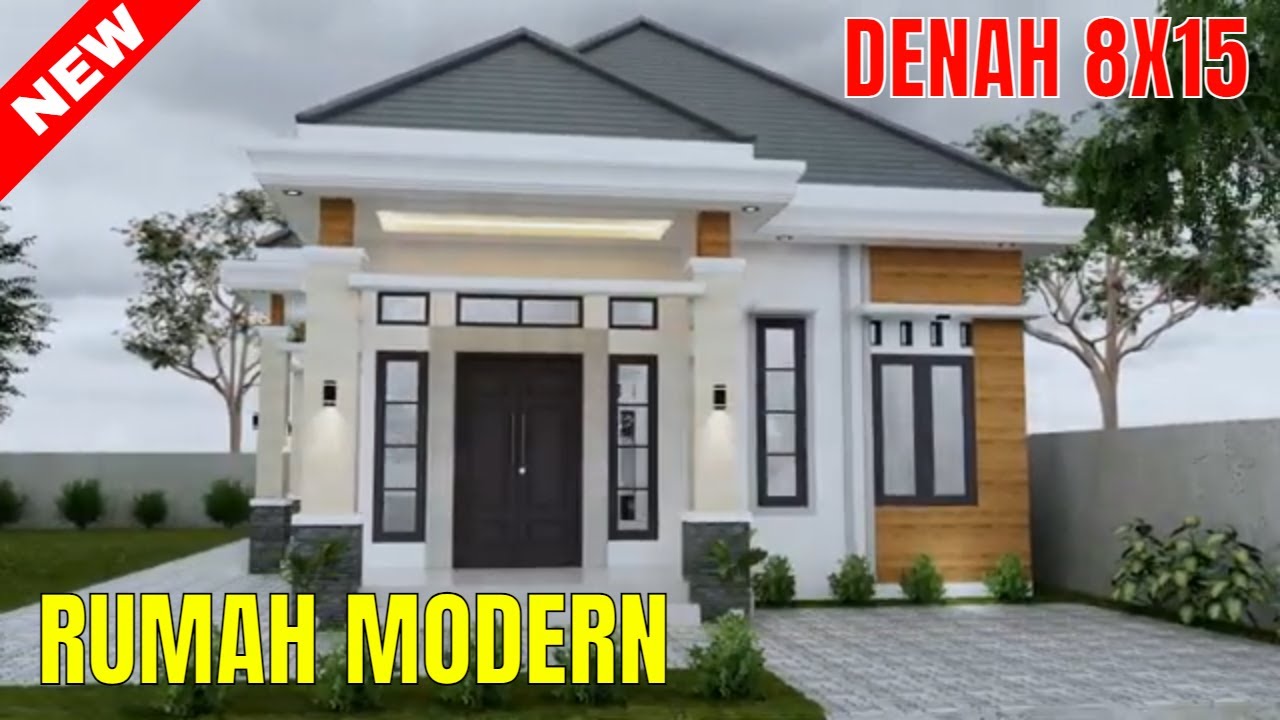 Detail Desain Rumah 1 Lantai Mewah Nomer 43