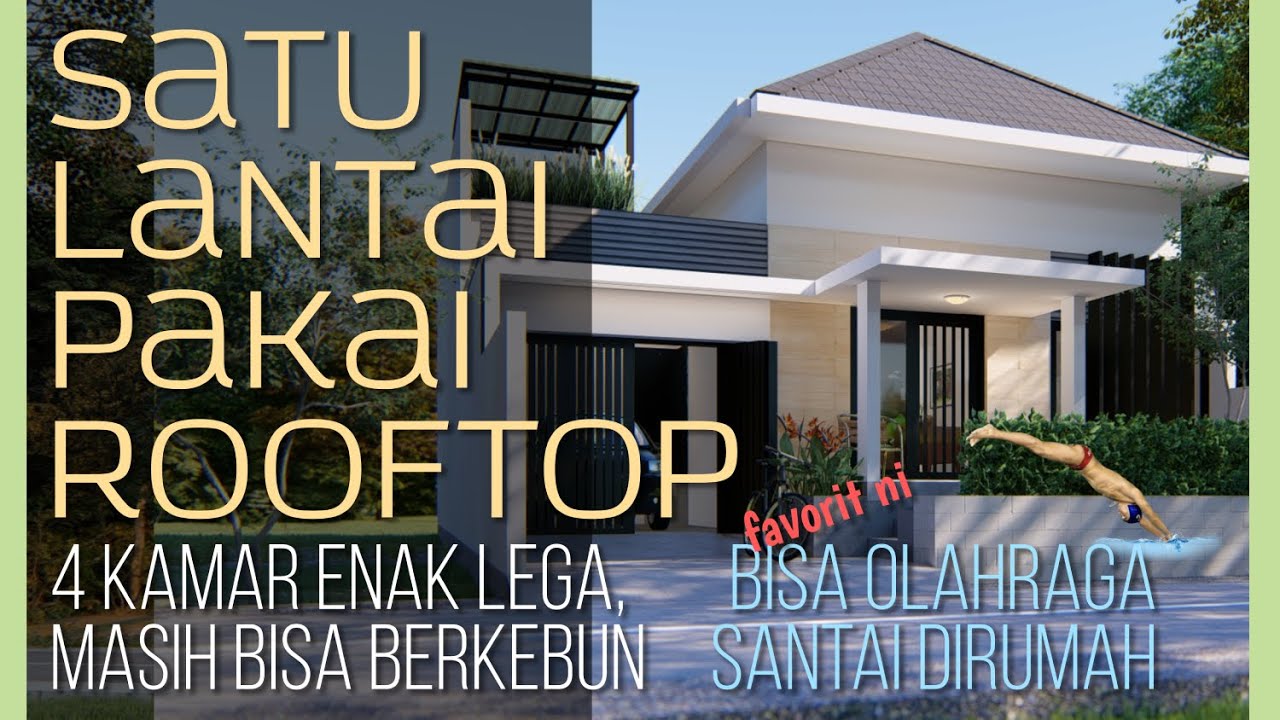 Detail Desain Rumah 1 Lantai Minimalis Nomer 31