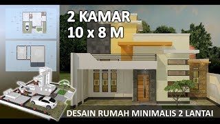 Detail Desain Rumah 10 X 8 Nomer 3