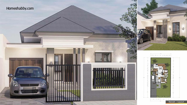 Detail Desain Rumah 10 X 8 Nomer 41