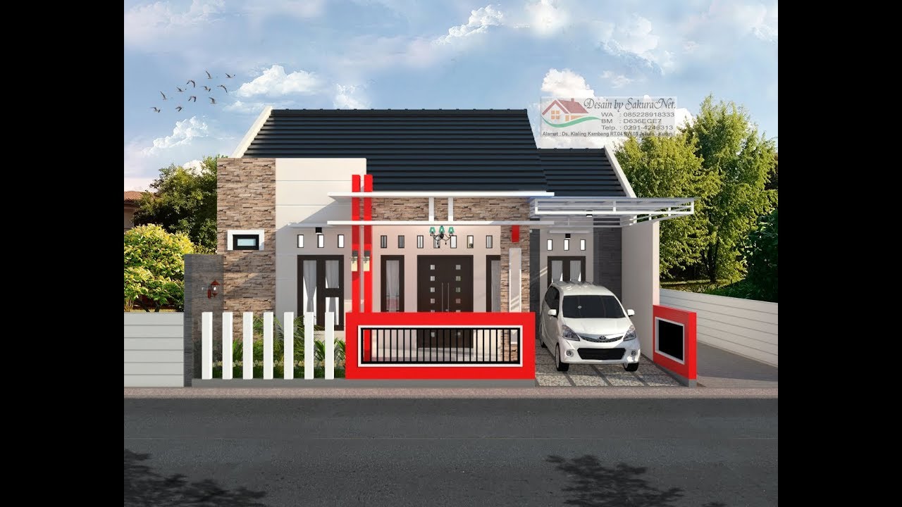 Detail Desain Rumah 10 X 8 Meter Koleksi Nomer 9
