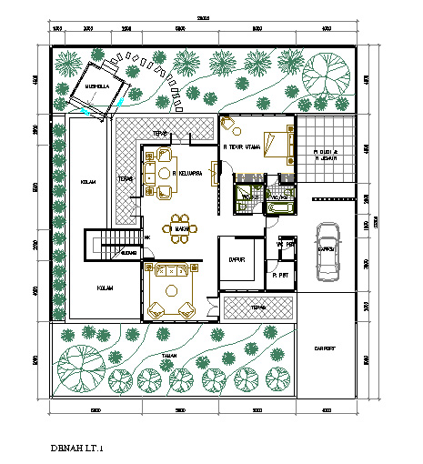 Detail Desain Rumah 100m2 Nomer 42