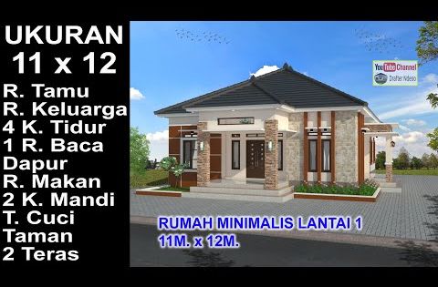 Detail Desain Rumah 12 X 12 Nomer 13