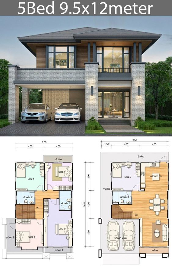 Detail Desain Rumah 2 Garasi Mobil Nomer 30