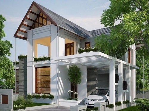 Detail Desain Rumah 2 Garasi Mobil Nomer 36