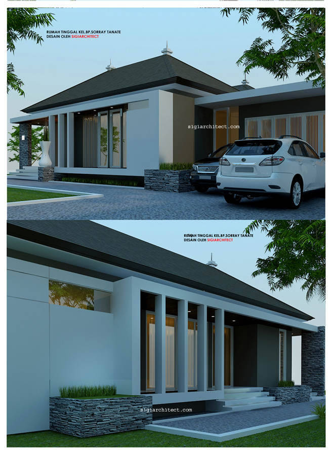 Detail Desain Rumah 2 Garasi Mobil Nomer 49