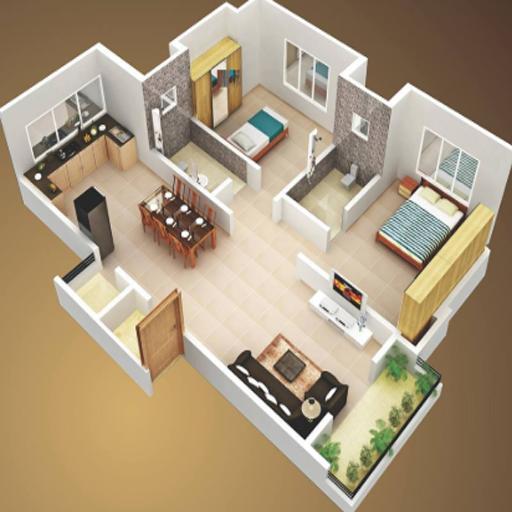 Detail Desain Rumah 2 Kamar Minimalis Nomer 57