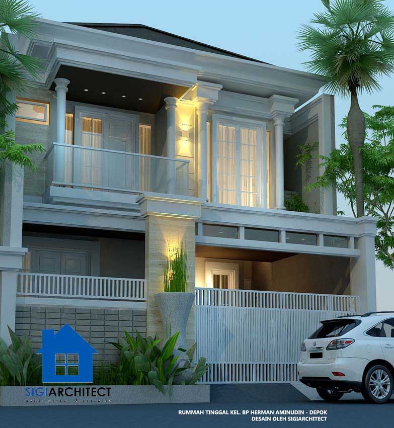 Detail Desain Rumah 2 Lantai Mewah Nomer 57