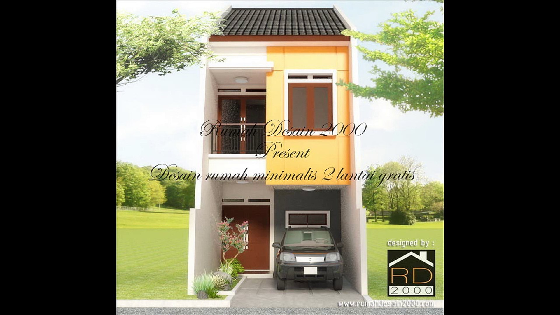 Detail Desain Rumah 2 Tingkat Minimalis Nomer 18