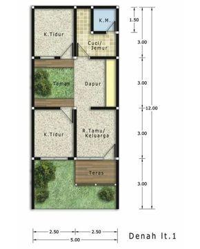 Detail Desain Rumah 2 Tumbak Nomer 13