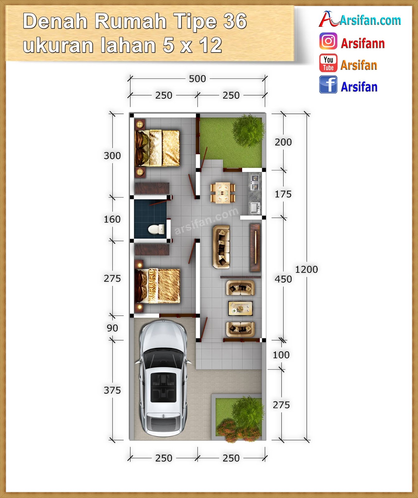 Detail Desain Rumah 2 Tumbak Nomer 21