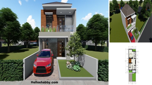 Detail Desain Rumah 2 Tumbak Nomer 46