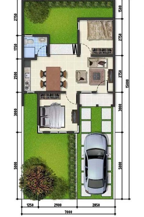 Detail Desain Rumah 2019 Minimalis Nomer 9