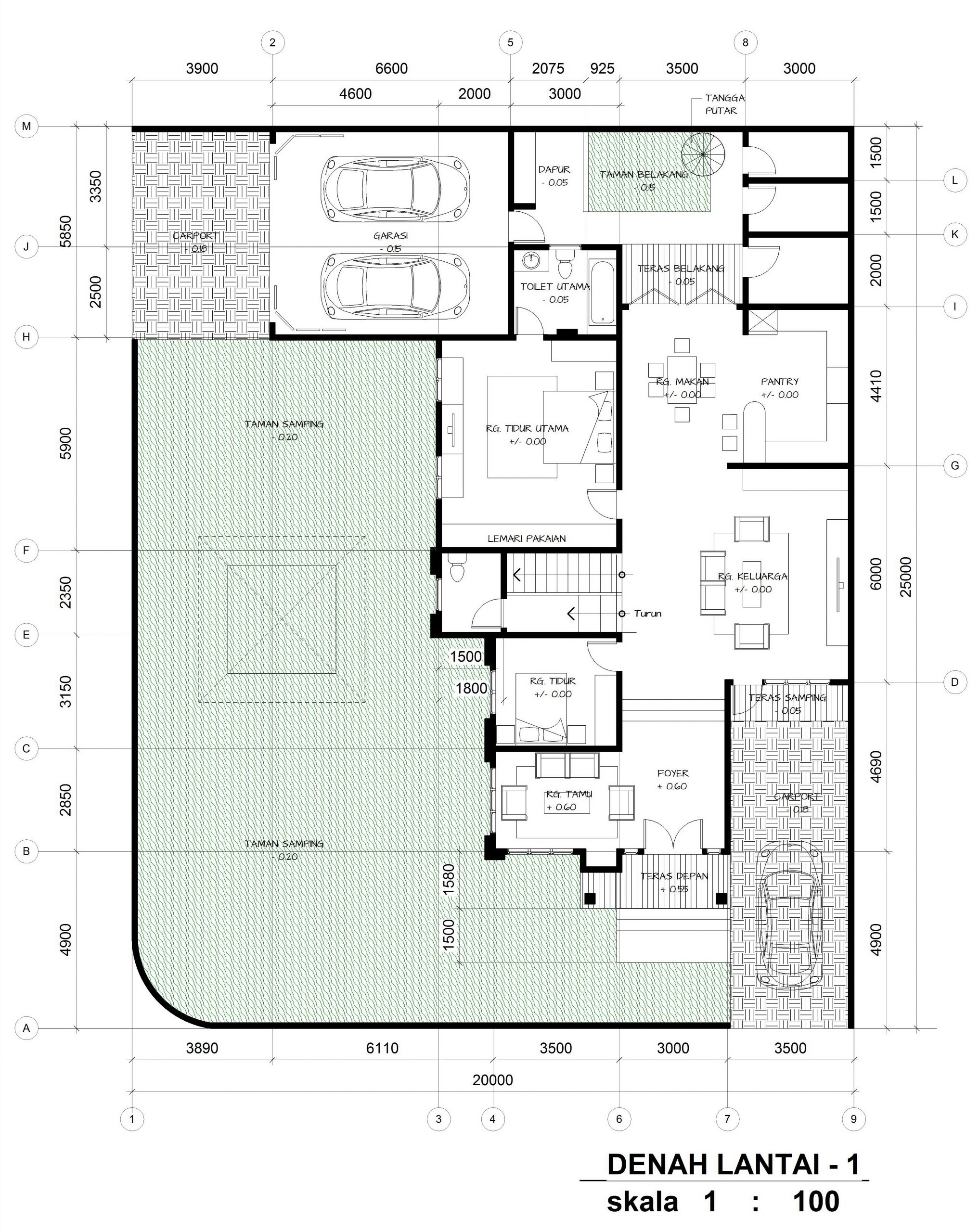 Detail Desain Rumah 25 Meter Nomer 38