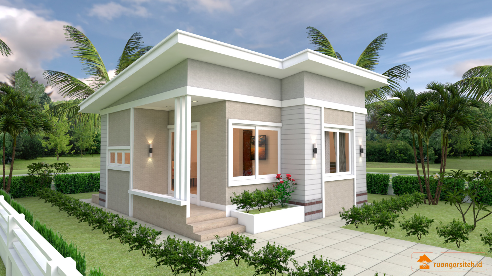 Detail Desain Rumah 3 Kamar Minimalis Nomer 29