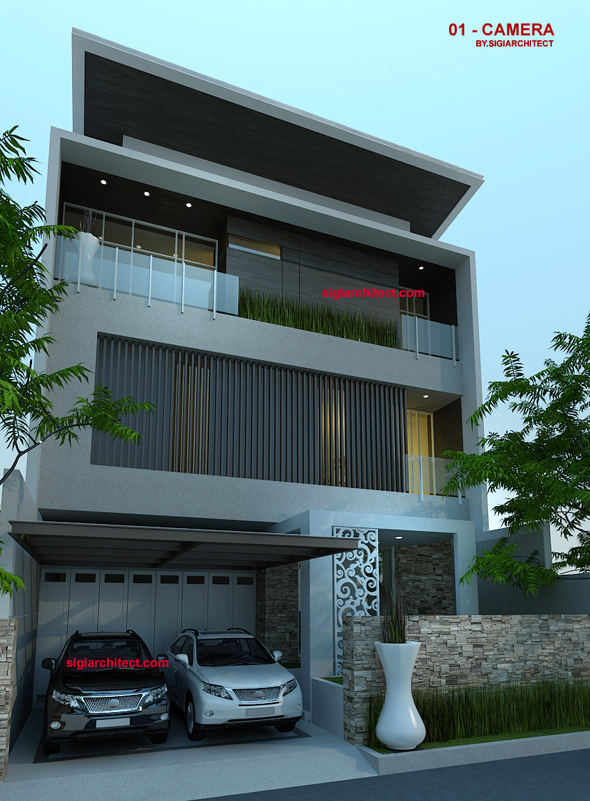 Detail Desain Rumah 3 Lantai Nomer 26