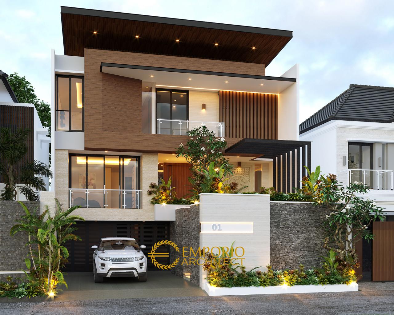 Detail Desain Rumah 3 Lantai Nomer 27