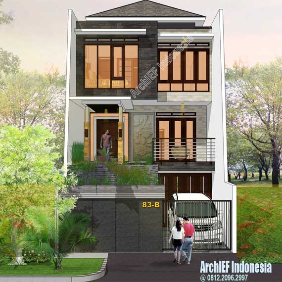 Detail Desain Rumah 3 Lantai Nomer 35