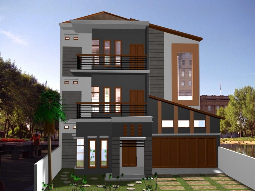 Detail Desain Rumah 3 Lantai Sederhana Nomer 33