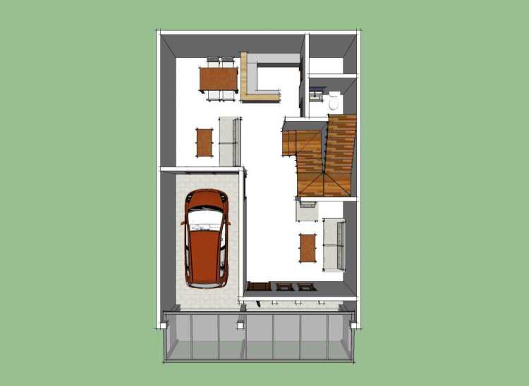 Detail Desain Rumah 3 Tumbak Nomer 17