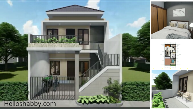 Detail Desain Rumah 3 Tumbak Nomer 44