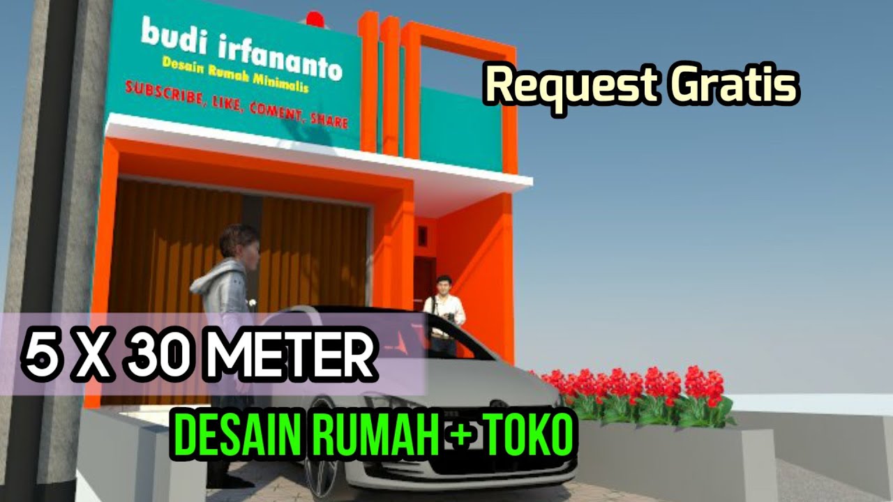 Detail Desain Rumah 30 Meter Nomer 31