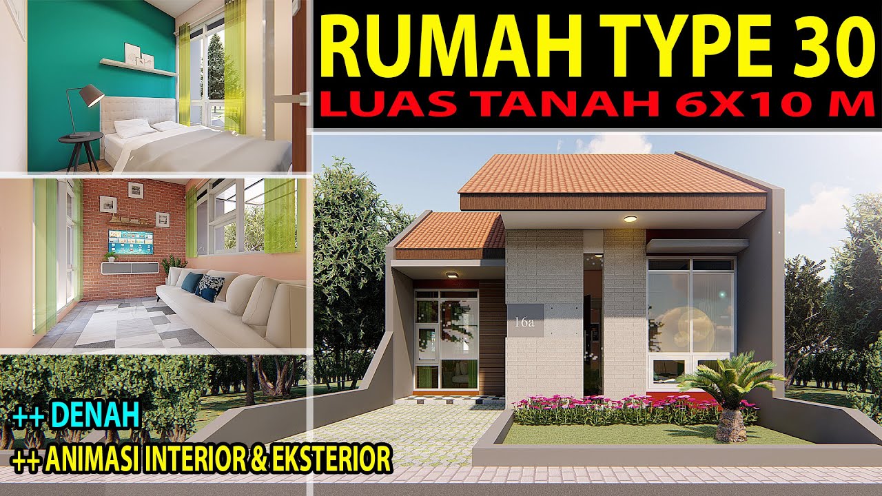 Detail Desain Rumah 30 Meter Nomer 6