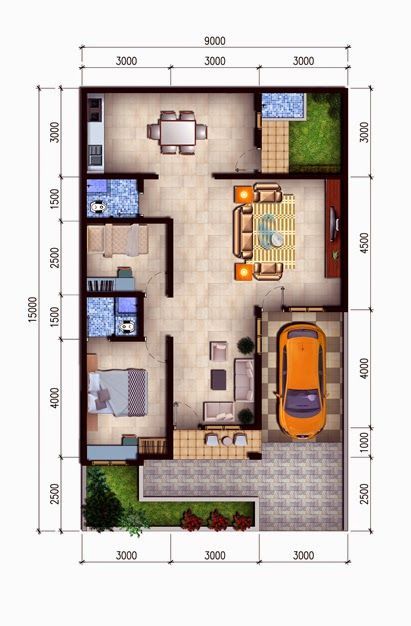 Detail Desain Rumah 36 Minimalis Nomer 19