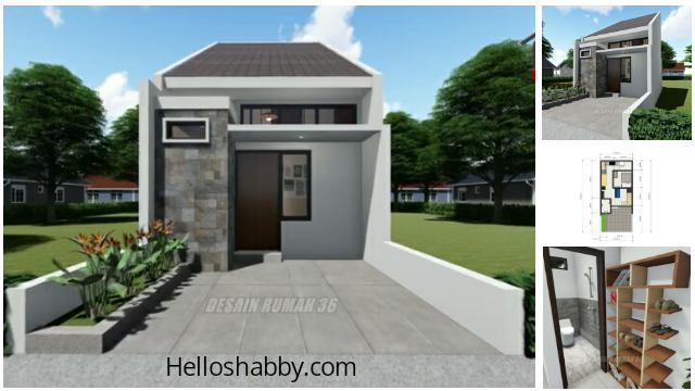 Detail Desain Rumah 3x7 Meter 2 Lantai Nomer 23