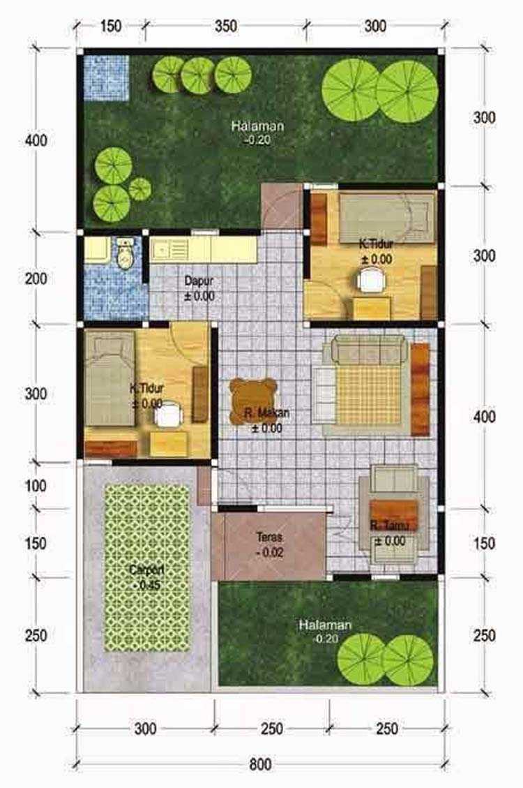 Detail Desain Rumah 45 Nomer 20