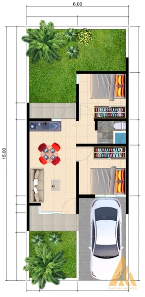 Detail Desain Rumah 45 Nomer 39