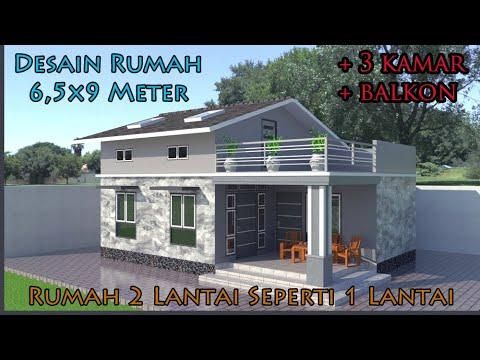 Detail Desain Rumah 5x9 1 Lantai Nomer 26