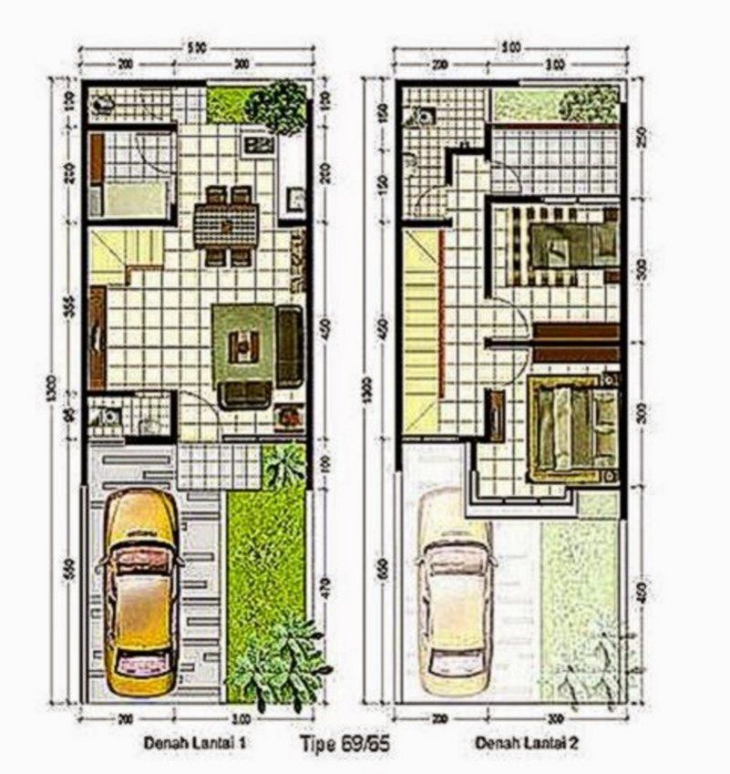 Detail Desain Rumah 5x9 Nomer 8