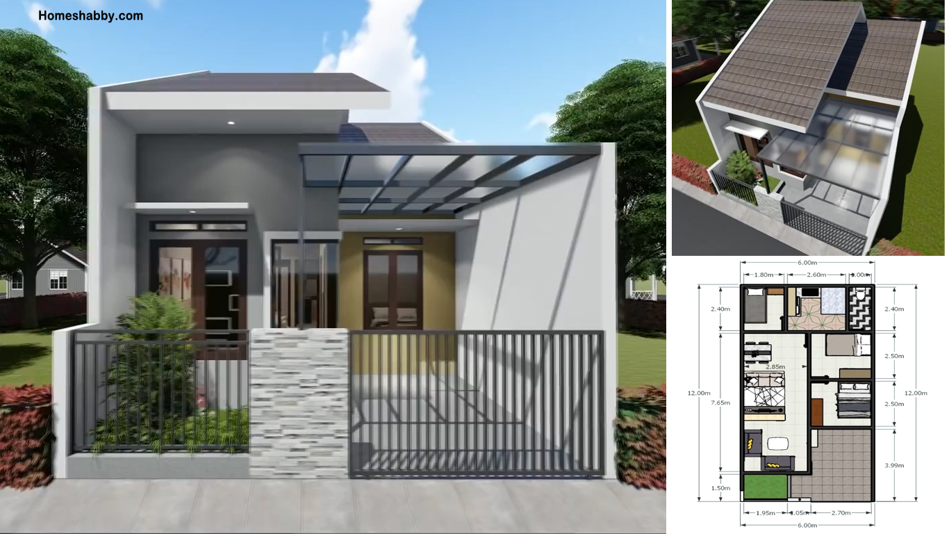 Detail Desain Rumah 6 12 Nomer 19