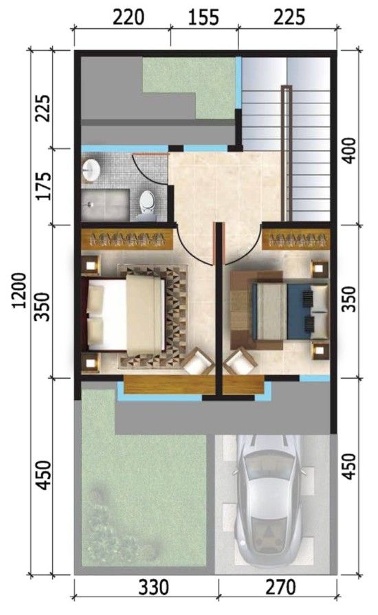 Detail Desain Rumah 6 12 Nomer 21