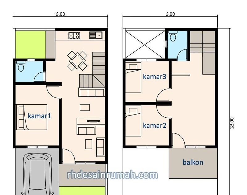 Detail Desain Rumah 6 12 Nomer 49