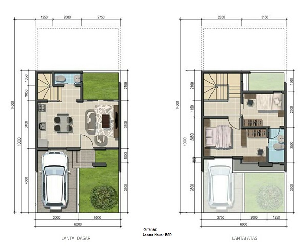 Detail Desain Rumah 60 Meter Nomer 10