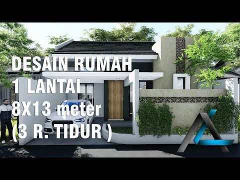 Detail Desain Rumah 8 X 13 Nomer 22