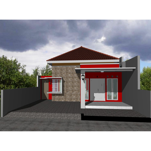 Detail Desain Rumah 8 X 13 Nomer 43