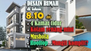 Detail Desain Rumah 8x15 Dengan Kolam Renang Nomer 18