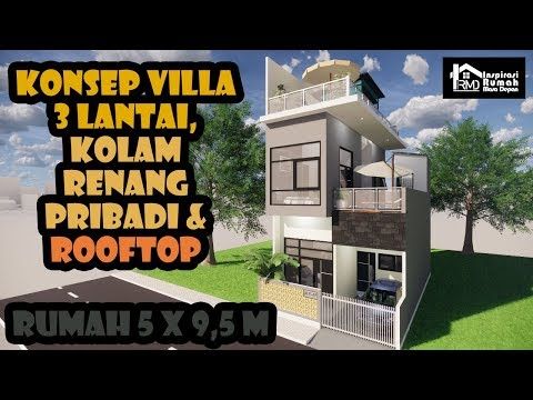 Detail Desain Rumah 8x15 Dengan Kolam Renang Nomer 49