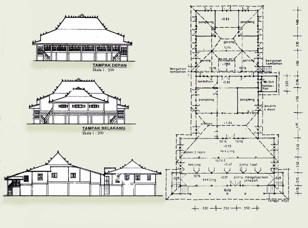 Detail Desain Rumah Adat Nomer 9