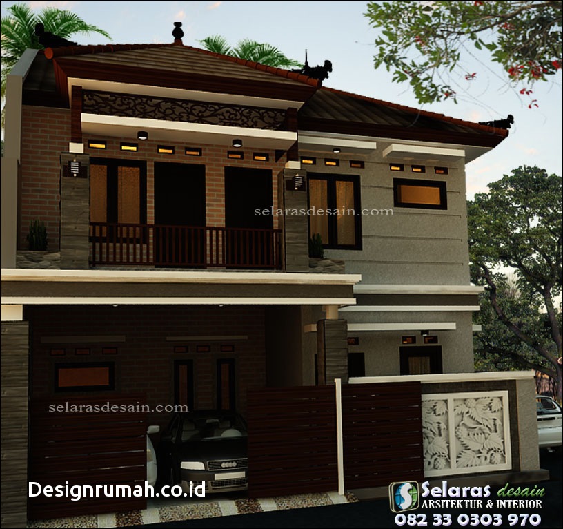 Detail Desain Rumah Adat Bali Nomer 49