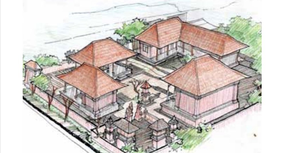Detail Desain Rumah Adat Bali Nomer 10